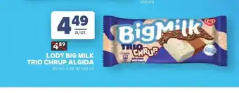 Stokrotka Lody Big Milk Trio Chrup Algida oferta