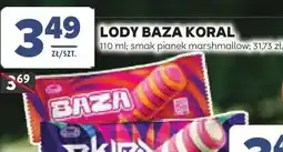 Stokrotka Lody Baza Koral smak pianek marshmallow oferta