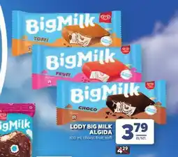 Stokrotka Lody Big Milk fruit Algida oferta