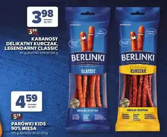 Kabanosy Berlinki Legendarny Classic