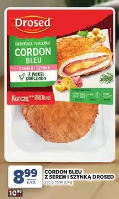 Stokrotka Cordon Bleu z serem i szynką Drosed oferta