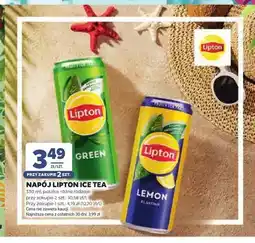 Stokrotka Napój Lipton Ice Tea Green oferta