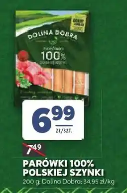Stokrotka Parówki 100% polskiej szynki Dolina Dobra oferta