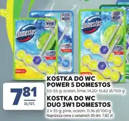 Stokrotka Kostka do WC Power 5 Domestos lime oferta