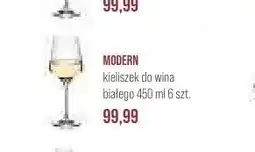 Stokrotka Kieliszek do wina białego Modern oferta