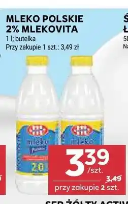 Stokrotka Mleko polskie 2% Mlekovita butelka oferta