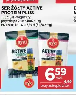 Stokrotka Ser żółty Active Protein Plus plastry oferta