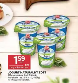 Stokrotka Jogurt naturalny Zott oferta