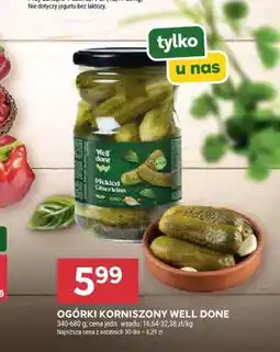 Stokrotka Ogórki korniszony Well Done oferta