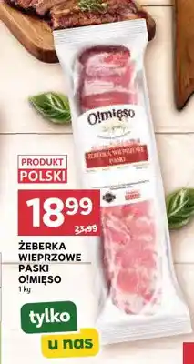 Stokrotka Żeberka wieprzowe paski O!Mięso oferta