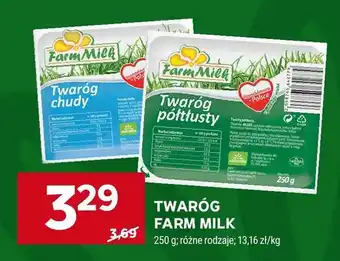 Twaróg półtłusty Farm Milk