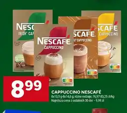 Stokrotka Kawa Cappuccino Nescafé Irish 8-pak oferta