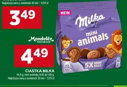 Stokrotka Ciastka Milka mini animals oferta