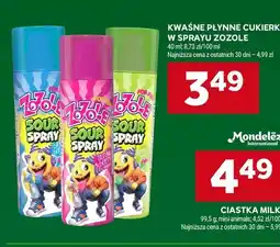 Stokrotka Kwaśne płynne cukierki w sprayu Zozole blue berry oferta