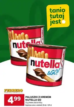 Stokrotka Paluszki z kremem Nutella Go oferta