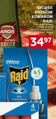 Stokrotka Środek przeciw komarom Raid zapas 45 nocy oferta