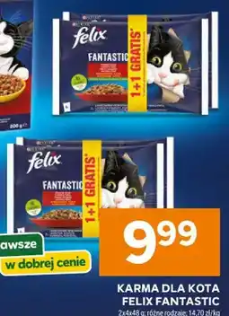 Stokrotka Karma dla kota Purina Felix Fantastic 4-pak oferta