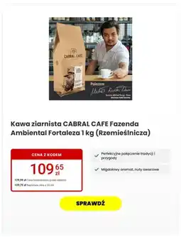 Media Expert Kawa ziarnista CABRAL CAFE Fazenda Ambiental Fortaleza (Rzemieślnicza) oferta