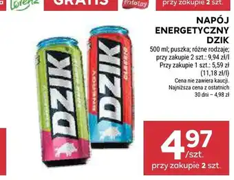 Stokrotka Napój energetyczny Dzik Energy oferta