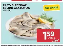 Stokrotka Filety śledziowe solone a'la matias oferta