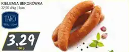 Słoneczko Kiełbasa bekonówka tako oferta