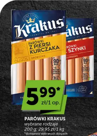 Groszek Parówki krakus oferta