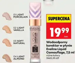 Biedronka Wodoodporny korektor w płynie Eveline Liquid Camouflage oferta