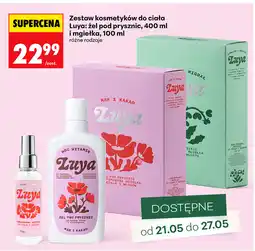 Biedronka Zestaw kosmetyków do ciała Luya: żel pod prysznic, 400 ml i mgiełka, 100 ml oferta