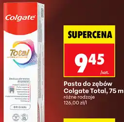 Biedronka Pasta do zębów Colgate Total oferta