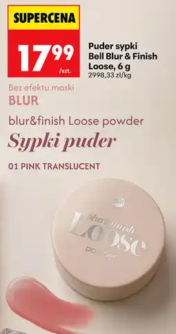 Biedronka Puder sypki Bell Blur & Finish Loose oferta
