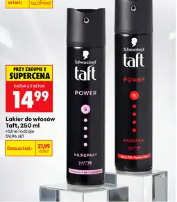 Biedronka Lakier do włosów Taft oferta