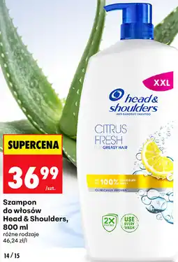 Biedronka Szampon do włosów Head & Shoulders oferta
