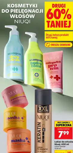 Biedronka Kosmetyki do pielęgnacji włosów Niuqi oferta