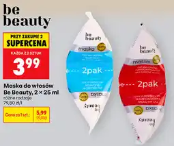 Biedronka Maska do włosów Be Beauty oferta