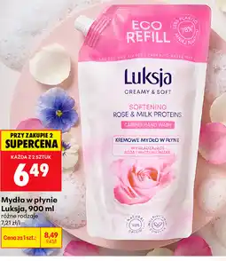 Biedronka Mydło w płynie Luksja oferta