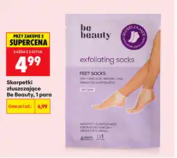 Biedronka Skarpetki złuszczające Be Beauty, 1 para oferta