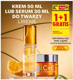 Biedronka Krem 50 ml lub serum 30 ml do twarzy Lirene oferta