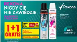 Biedronka Antyperspirant w sprayu Rexona, 200 ml różne rodzaje oferta