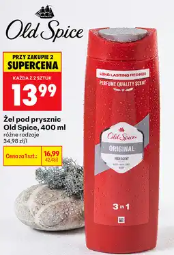 Biedronka Żel pod prysznic Old Spice oferta