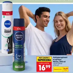 Biedronka Antyperspirant w sprayu Nivea oferta