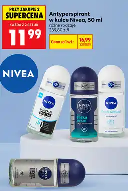 Biedronka Antyperspirant w kulce Nivea oferta