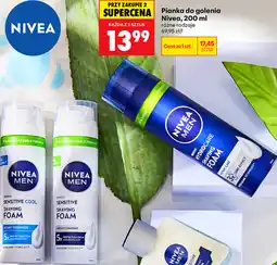 Biedronka Pianka do golenia Nivea, 200 ml różne rodzaje oferta