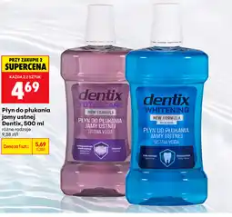Biedronka Płyn do płukania jamy ustnej Dentix oferta