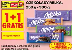 Biedronka CZEKOLADY MILKA, 250 g - 300 g oferta