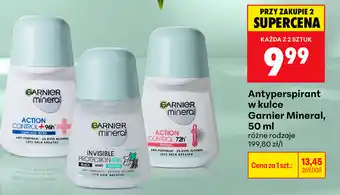 Biedronka Antyperspirant w kulce Garnier Mineral oferta