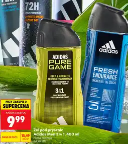 Biedronka Żel pod prysznic Adidas Men 3 w 1 oferta