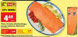 Biedronka Filet z łososia atlantyckiego, porcja rodzinna, Marinero oferta