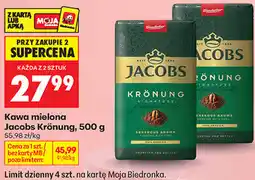 Biedronka Kawa mielona Jacobs Krönung oferta