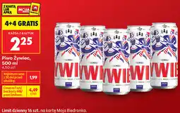 Biedronka Piwo Żywiec oferta
