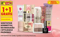 Biedronka Wszystkie kosmetyki do makijażu i stylizacji paznokci oferta